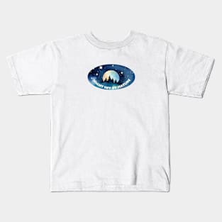 Night sky by nature Kids T-Shirt